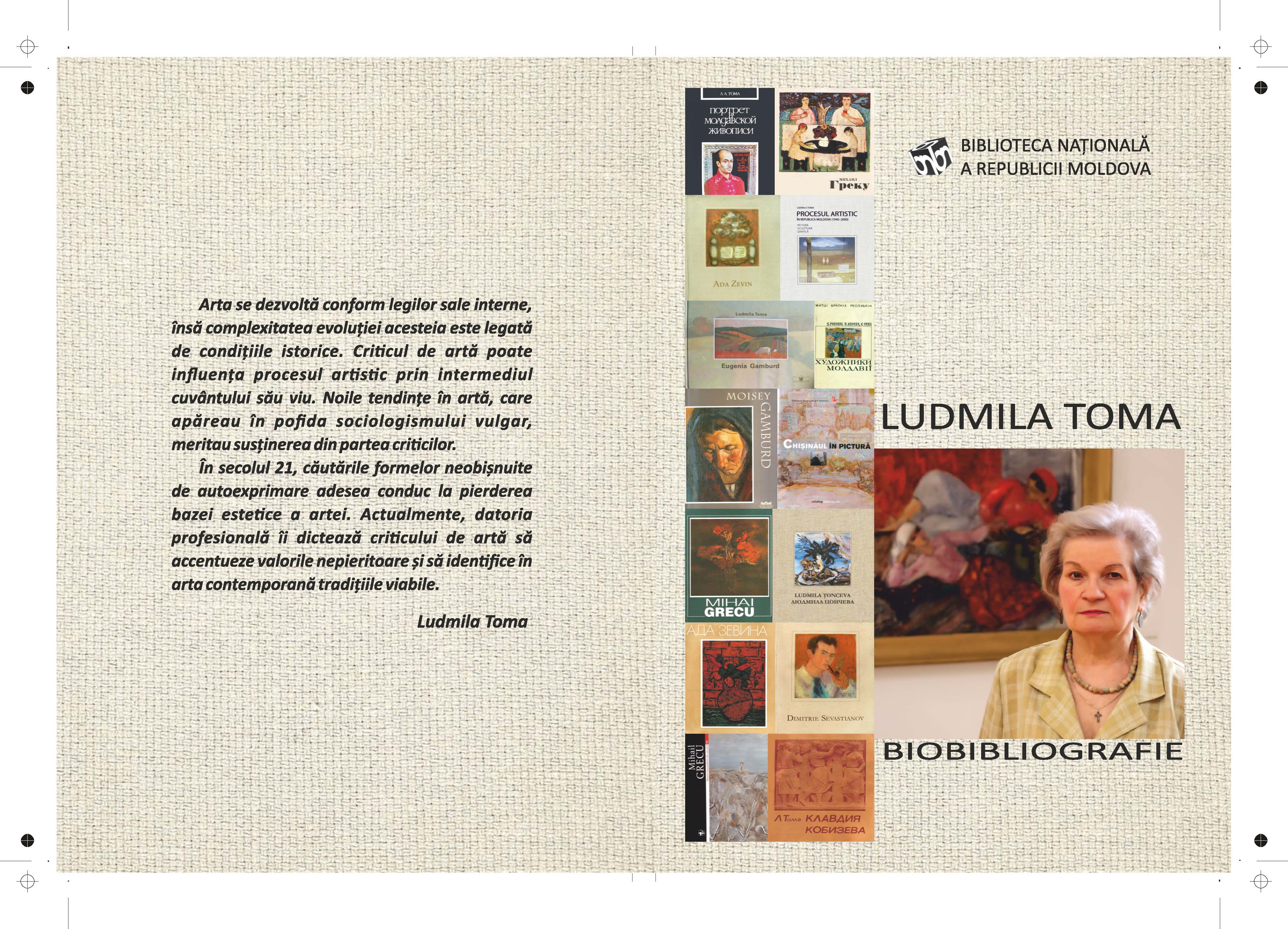 Biobibliografia Ludmila Toma